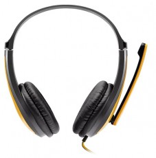 Canyon CNS-CHSC1 fekete-sárga headset Audio-Video / Hifi / Multimédia - Fül és Fejhallgatók - Fejhallgató mikrofonnal / headset - 496809
