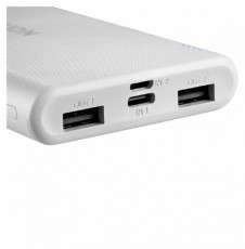 Canyon PB-106 10000mAh LiPo fehér power bank Mobil / Kommunikáció / Smart - Powerbank / Külső akkumulátor és töltő - 496788