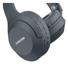 Canyon BTHS-3 szürke Bluetooth fejhallgató Audio-Video / Hifi / Multimédia - Fül és Fejhallgatók - Fejhallgató - 497376