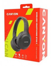 Canyon BTHS-3 szürke Bluetooth fejhallgató Audio-Video / Hifi / Multimédia - Fül és Fejhallgatók - Fejhallgató - 497376