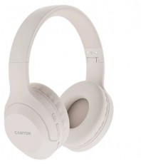 Canyon CNS-CBTHS3BE bézs Bluetooth fejhallgató Audio-Video / Hifi / Multimédia - Fül és Fejhallgatók - Fejhallgató - 497357