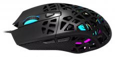 Canyon CND-SGM20B RGB vezetékes fekete gamer egér Iroda és számítástechnika - Egér - Vezetékes egér - 507053