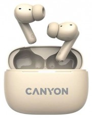 Canyon TWS-10 True Wireless Bluetooth barna fülhallgató Audio-Video / Hifi / Multimédia - Fül és Fejhallgatók - Fülhallgató - 507785