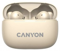 Canyon TWS-10 True Wireless Bluetooth barna fülhallgató Audio-Video / Hifi / Multimédia - Fül és Fejhallgatók - Fülhallgató - 507785