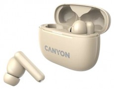 Canyon TWS-10 True Wireless Bluetooth barna fülhallgató Audio-Video / Hifi / Multimédia - Fül és Fejhallgatók - Fülhallgató - 507785