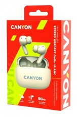 Canyon TWS-10 True Wireless Bluetooth barna fülhallgató Audio-Video / Hifi / Multimédia - Fül és Fejhallgatók - Fülhallgató - 507785