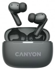 Canyon TWS-10 True Wireless Bluetooth fekete fülhallgató Audio-Video / Hifi / Multimédia - Fül és Fejhallgatók - Fülhallgató - 507787