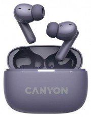 Canyon TWS-10 True Wireless Bluetooth lila fülhallgató Audio-Video / Hifi / Multimédia - Fül és Fejhallgatók - Fülhallgató - 507786