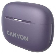 Canyon TWS-10 True Wireless Bluetooth lila fülhallgató Audio-Video / Hifi / Multimédia - Fül és Fejhallgatók - Fülhallgató - 507786