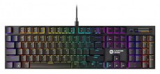 Canyon GK-55 HU Cometstrike US fekete vezetékes mechanikus billentyűzet Iroda és számítástechnika - Billentyűzet / billentyűzet szett - Vezetékes - 508963