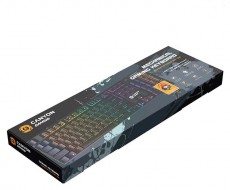 Canyon GK-55 HU Cometstrike US fekete vezetékes mechanikus billentyűzet Iroda és számítástechnika - Billentyűzet / billentyűzet szett - Vezetékes - 508963