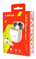 Canyon TWS-6 True Wireless Bluetooth barna f&uuml;lhallgat&oacute; Audio-Video / Hifi / Multim&eacute;dia - F&uuml;l &eacute;s Fejhallgat&oacute;k - F&uuml;lhallgat&oacute; - 515883