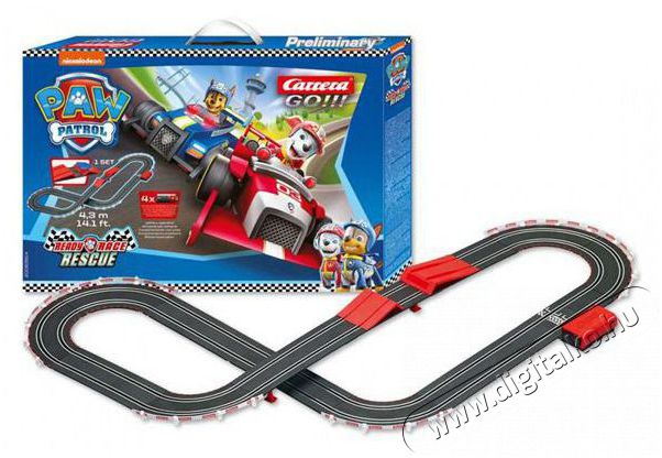 CARRERA GO!!! Mancs őrj&aacute;rat 63514 aut&oacute;p&aacute;lya H&aacute;ztart&aacute;s / Otthon / K&uuml;lt&eacute;r - J&aacute;t&eacute;k / Sport - Elektronikus / robot - 507025