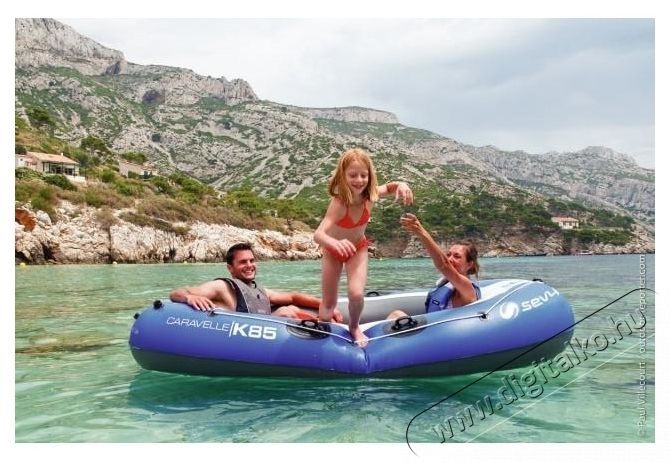 Carravelle felf&uacute;jhat&oacute; cs&oacute;nak, KK85, 2+1 fő, Sevylor, k&eacute;k/sz&uuml;rke, hossza 2,71 m H&aacute;ztart&aacute;s / Otthon / K&uuml;lt&eacute;r - J&aacute;t&eacute;k / Sport - V&iacute;zi j&aacute;t&eacute;k - 533157