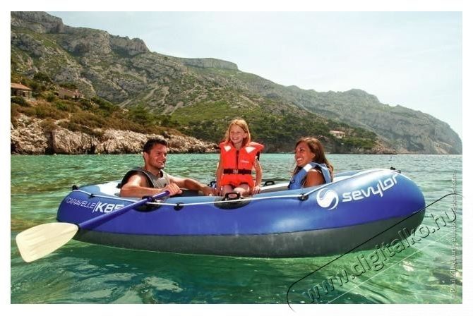 Carravelle felf&uacute;jhat&oacute; cs&oacute;nak, KK85, 2+1 fő, Sevylor, k&eacute;k/sz&uuml;rke, hossza 2,71 m H&aacute;ztart&aacute;s / Otthon / K&uuml;lt&eacute;r - J&aacute;t&eacute;k / Sport - V&iacute;zi j&aacute;t&eacute;k - 533157