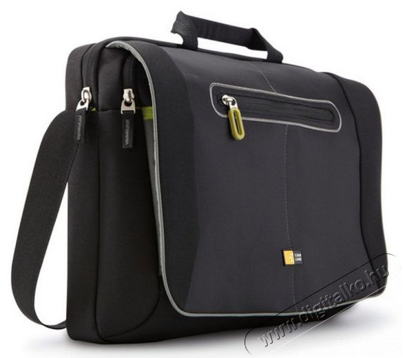 Case Logic PNM-214 notebook oldaltáska - fekete/zöld Iroda és számítástechnika - Notebook kiegészítő - Notebook táska / tok - 267745