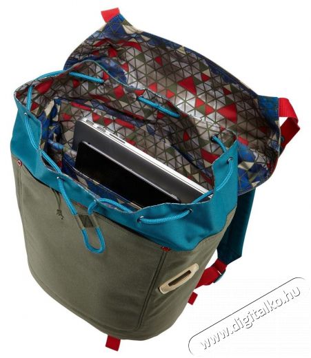 Case Logic LARI-115PTG 15 notebook hátizsák, tablet rekesszel - zöld Iroda és számítástechnika - Notebook kiegészítő - Notebook táska / tok - 325915
