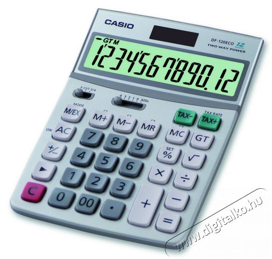 Casio DF-120ECO Számológép Iroda és számítástechnika - Számológép - Irodai - 262065