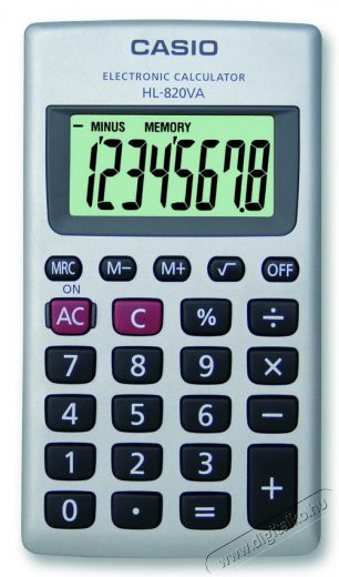 Casio HL-820VA Számológép Iroda és számítástechnika - Számológép - Zsebszámológép - 262070