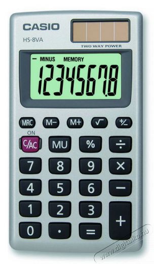 Casio HS-8VA Számológép Iroda és számítástechnika - Számológép - Zsebszámológép - 262071