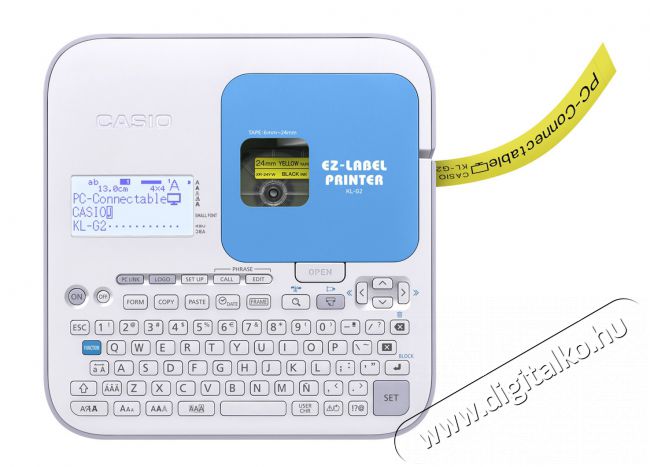 Casio KL G2 címkenyomtató Iroda és számítástechnika - Címkenyomtató - Címkenyomtató - 291370