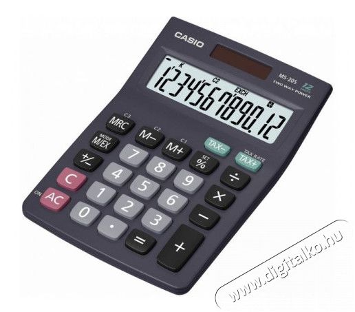 Casio MS-20 B S számológép Iroda és számítástechnika - Számológép - Irodai - 297116