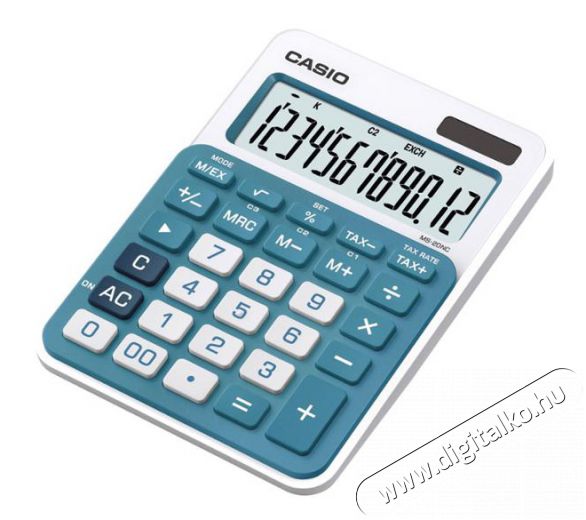 Casio MS-20 NC/BU Számológép - kék Iroda és számítástechnika - Számológép - Irodai - 289939