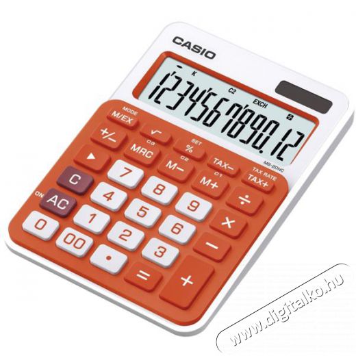 Casio MS-20 NC/RG Számológép - narancssárga Iroda és számítástechnika - Számológép - Irodai - 289940