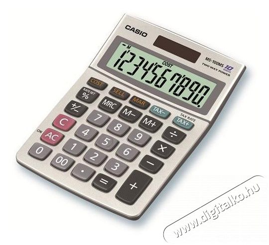 Casio MS 100 B MS számológép Iroda és számítástechnika - Számológép - Irodai - 288015