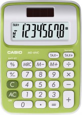 Casio MS-6 NC/GN Számológép - zöld Iroda és számítástechnika - Számológép - Irodai - 282062