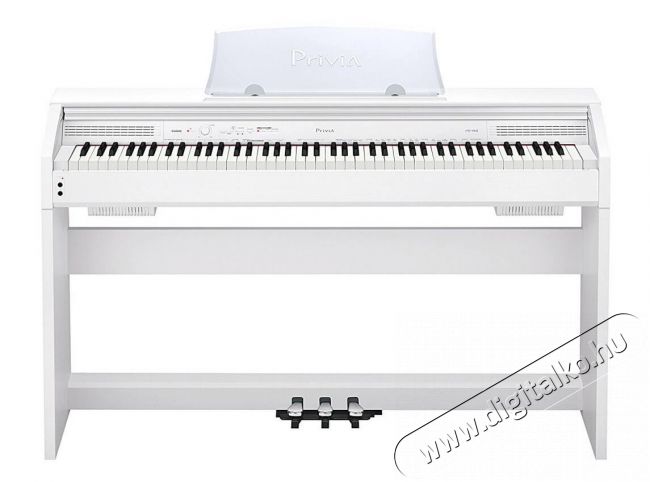 Casio PX-760 WE Privia digitális zongora Audio-Video / Hifi / Multimédia - Hangszer - 336032