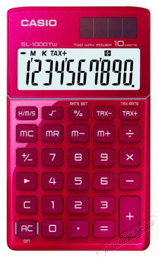 Casio SL 1000 TW RD számológép Iroda és számítástechnika - Számológép - Irodai - 300280