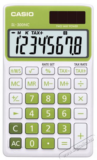 Casio SL 300 NC/GN számológép Iroda és számítástechnika - Számológép - Irodai - 300286