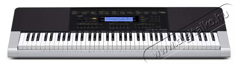 Casio WK 240 Normal billentyűs szintetizátor Audio-Video / Hifi / Multimédia - Hangszer - 336048