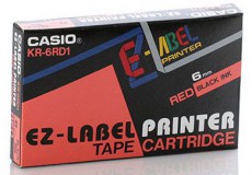 Casio XR 6 RD szalag címkenyomtató Iroda és számítástechnika - Címkenyomtató - Szalag címkenyomtatóhoz - 297245