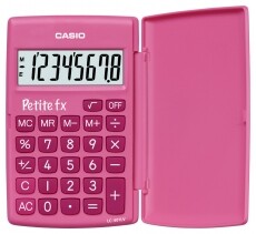 Casio LC-401LV Számológép - pink Iroda és számítástechnika - Számológép - Zsebszámológép - 262074