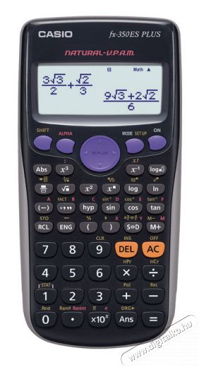 Casio FX-350ES Plus Számológép Iroda és számítástechnika - Számológép - Tudományos - 262095