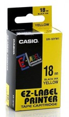 Casio XR 18 YW1 Szalag címkenyomtató Iroda és számítástechnika - Címkenyomtató - Szalag címkenyomtatóhoz - 262144