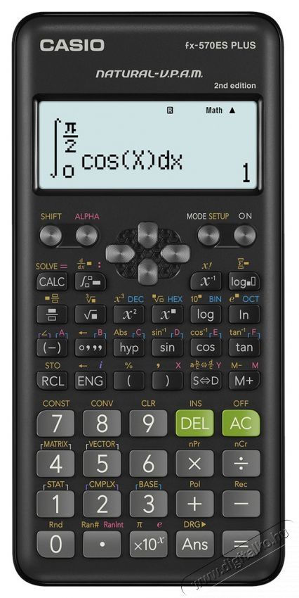 Casio FX 570 ES PLUS 2E Tudom&aacute;nyos sz&aacute;mol&oacute;g&eacute;p Iroda &eacute;s sz&aacute;m&iacute;t&aacute;stechnika - Sz&aacute;mol&oacute;g&eacute;p - Tudom&aacute;nyos - 492822