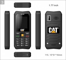 CAT B30 Dual SIM mobiltelefon Egyéb - Nem forgalmazzuk ! - 324106
