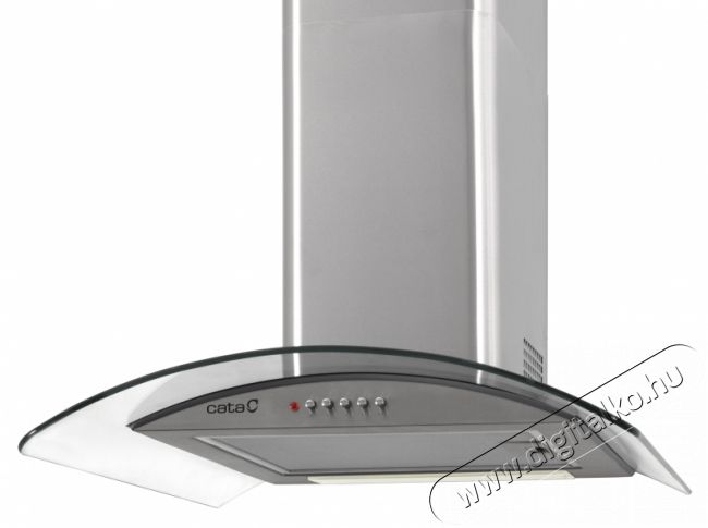 Cata C GLASS 500 LED fali páraelszívó - inox Konyhai termékek - Páraelszívó - Kürtős - 358142