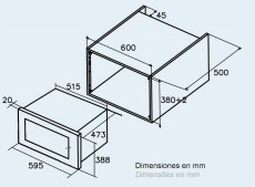 Cata MC 25 D Mikrohullámú sütő Konyhai termékek - Mikrohullámú sütő - Mikrohullámú sütő (beépíthető) - 358329