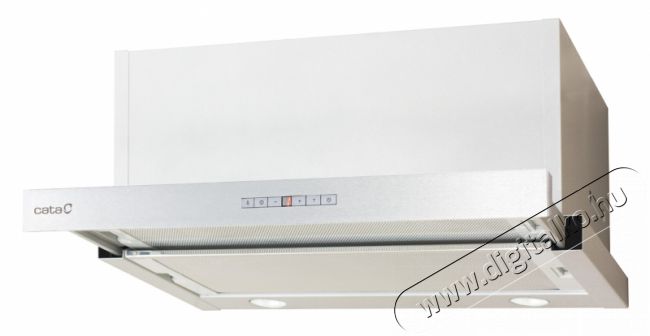 Cata TF-7600 X Kihúzható páraelszívó Konyhai termékek - Páraelszívó - Beépíthető / kihúzható - 358397