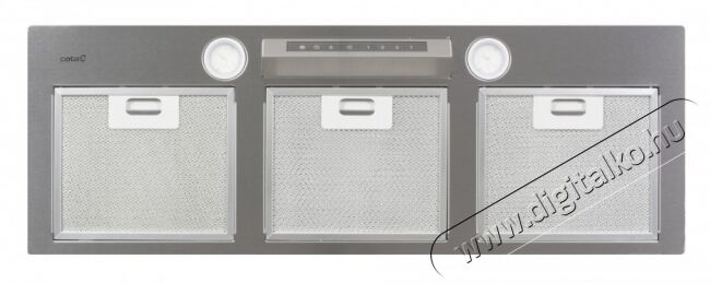 Cata GL-75 X/C LED beépíthető páraelszívó - inox Konyhai termékek - Páraelszívó - Beépíthető / kihúzható - 358260
