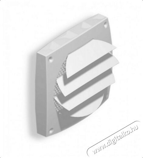 Cata LHV-160 gravitációs zsalu Háztartás / Otthon / Kültér - Ventilátor / Légkondicionáló - Kiegészítő - 358317