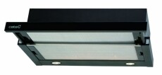 Cata TF-2003/60 LED teleszkópos páraelszívó - fekete Konyhai termékek - Páraelszívó - Beépíthető / kihúzható - 350934