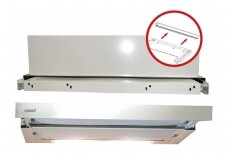 Cata TF-2003/60 LED teleszkópos páraelszívó - fehér Konyhai termékek - Páraelszívó - Beépíthető / kihúzható - 358390