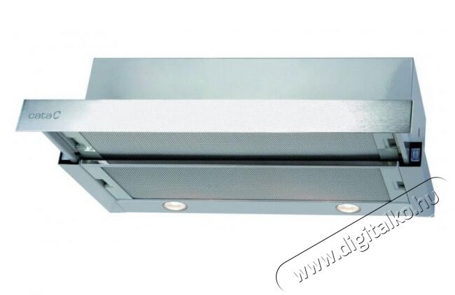Cata TF-2003/90 LED duralum kihúzható páraelszívó Konyhai termékek - Páraelszívó - Beépíthető / kihúzható - 358392