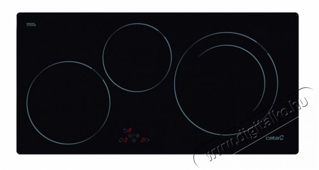 Cata IB 753 BK Indukciós főzőlap Konyhai termékek - Sütő-főzőlap, tűzhely (beépíthető) - Indukciós főzőlap (beépíthető) - 358281