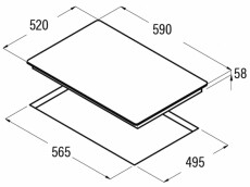 Cata IB 6304 BK Beépíthető indukciós főzőlap Konyhai termékek - Sütő-főzőlap, tűzhely (beépíthető) - Indukciós főzőlap (beépíthető) - 358280